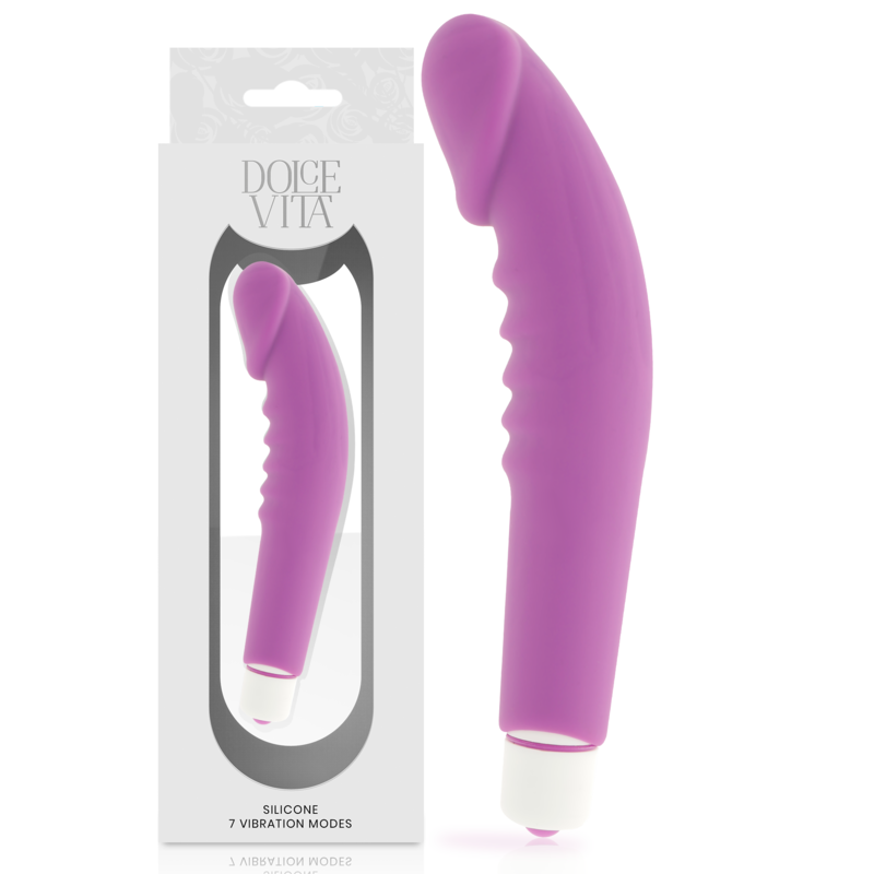 DOLCE VITA - gode avec plaisirs réalistes en silicone violet