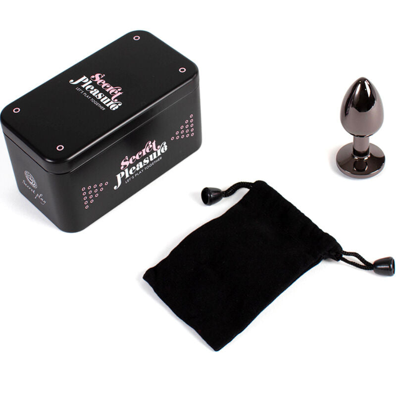 SECRETPLAY - plug anal noir petite taille 7 cm