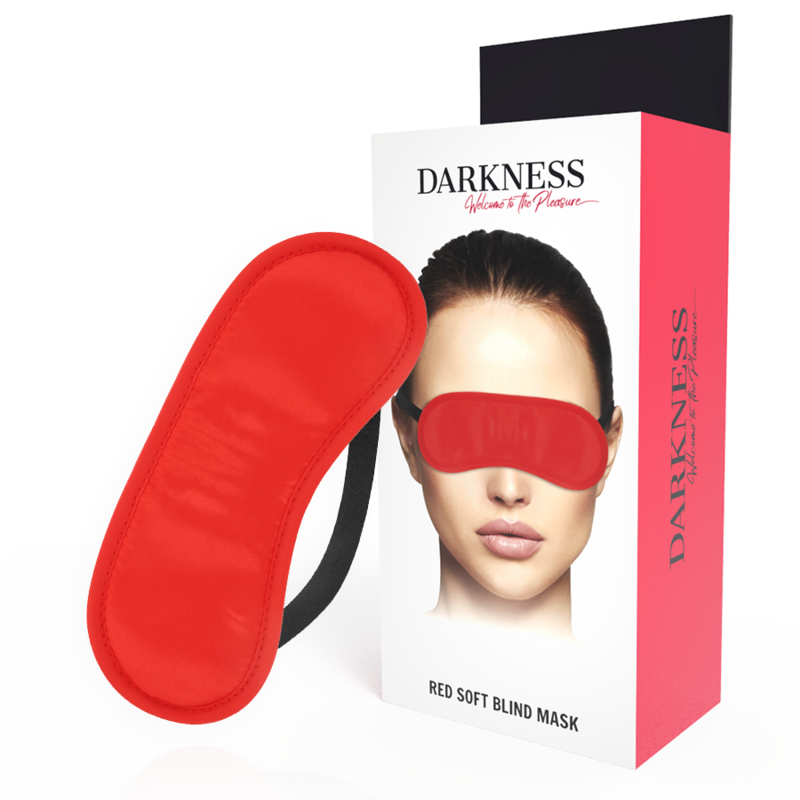 DARKNESS - masque droit rouge