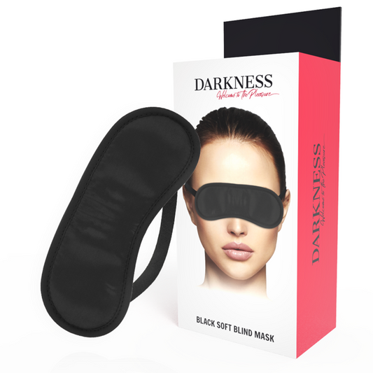 DARKNESS - masque noir droit