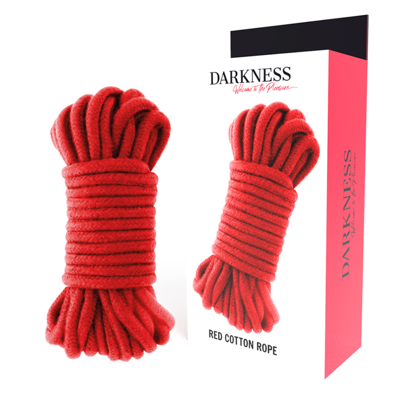 DARKNESS - corde japonaise 5 m rouge