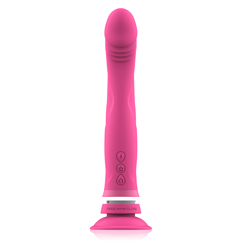 INTENSE - gode vibromasseur en silicone rose MICHELANGELO