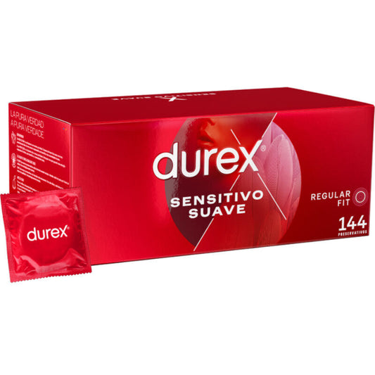 DUREX - PRÉSERVATIFS DOUX SENSIBLE 144 UNITÉS