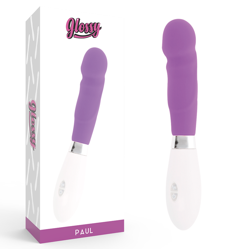 GLOSSY - vibromasseur PAUL violet