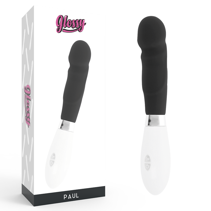 GLOSSY - vibromasseur PAUL noir