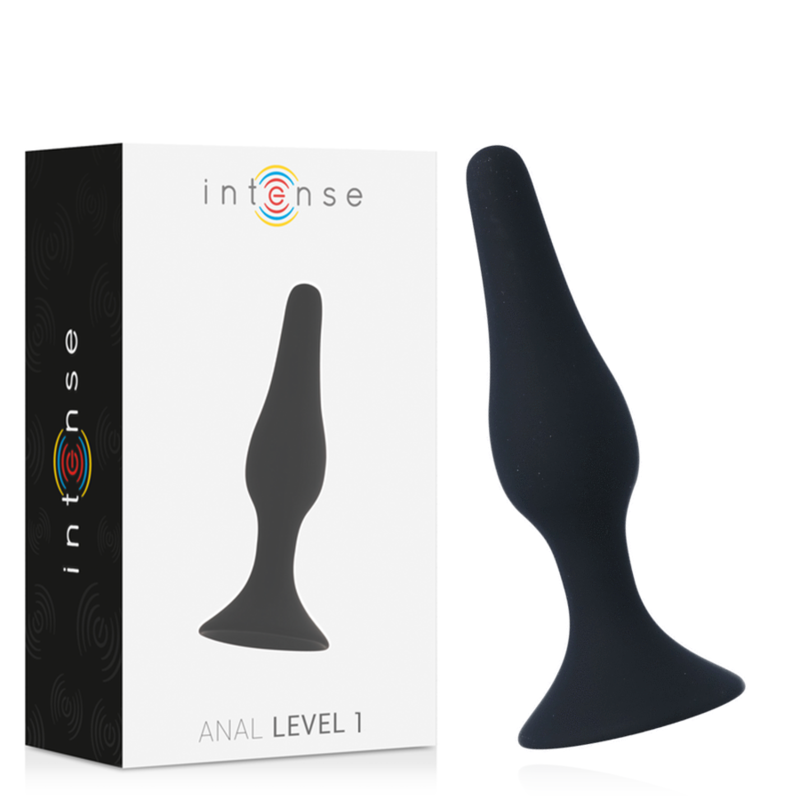 INTENSE - plug anal ANAL LEVEL 1 10,5cm noir