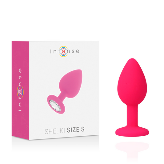 INTENSE - plug anal SHELKI taille S fuchsia