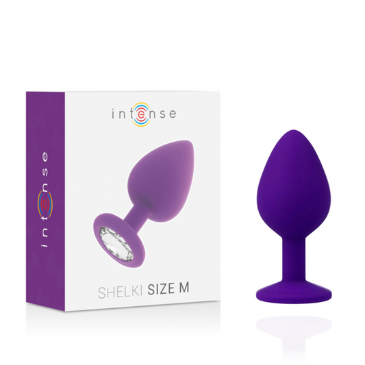 INTENSE - plug anal SHELKI taille M violet