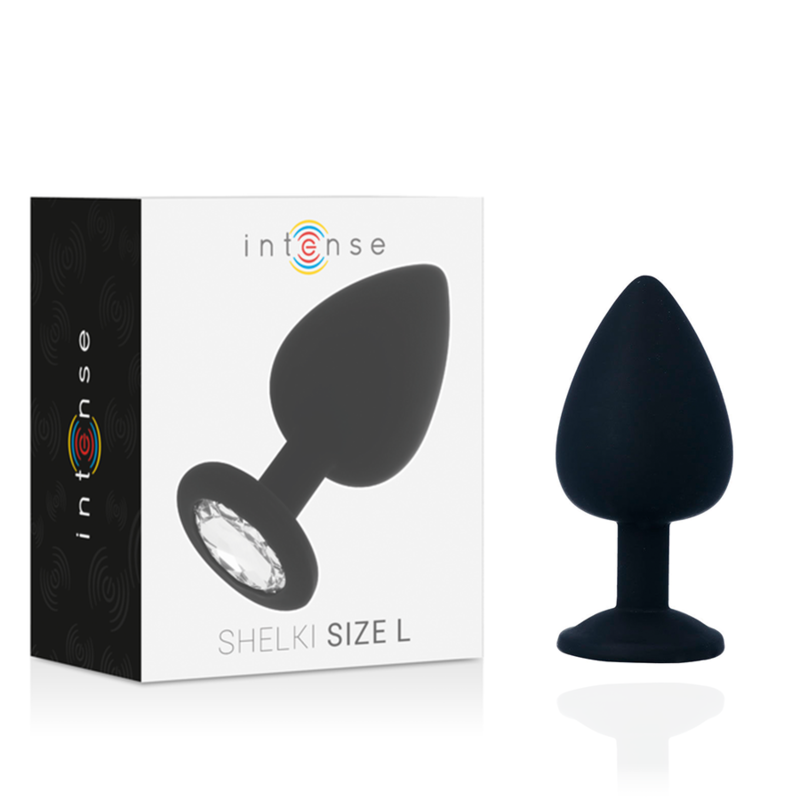 INTENSE - plug anal SHELKI taille L noir