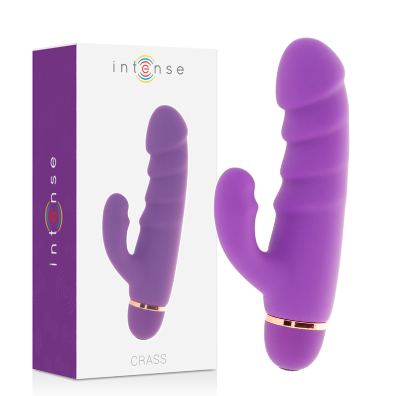 INTENSE - CRASS vibromasseur 20 vitesses silicone violet