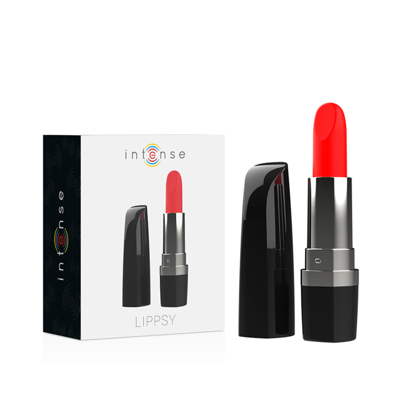 INTENSE - rouge à lèvres vibrant mini vibromasseur discret LIPPSY