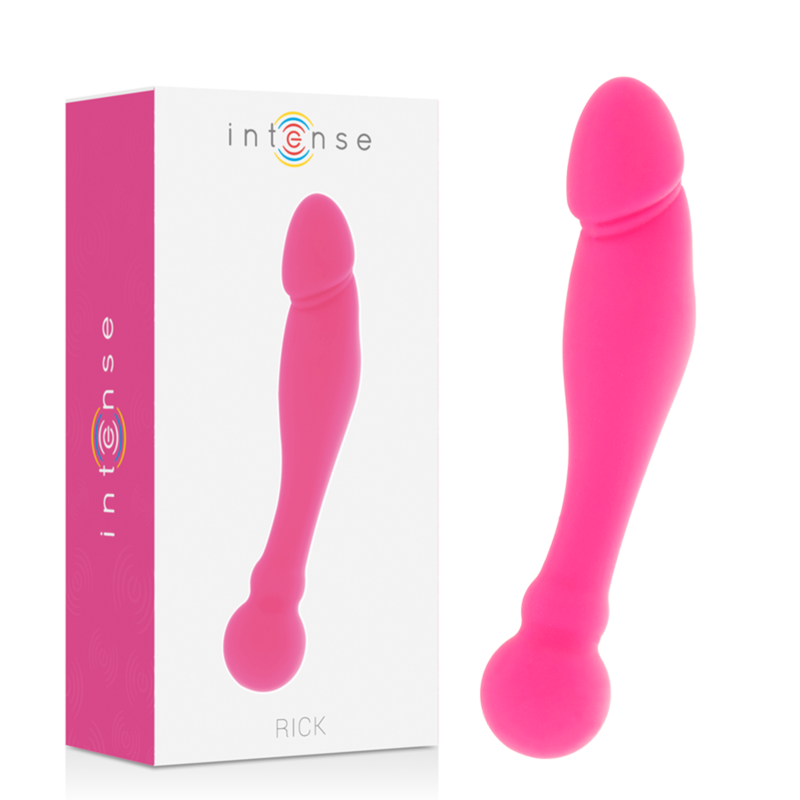 INTENSE - SILICONE RICK vibromasseur double rose