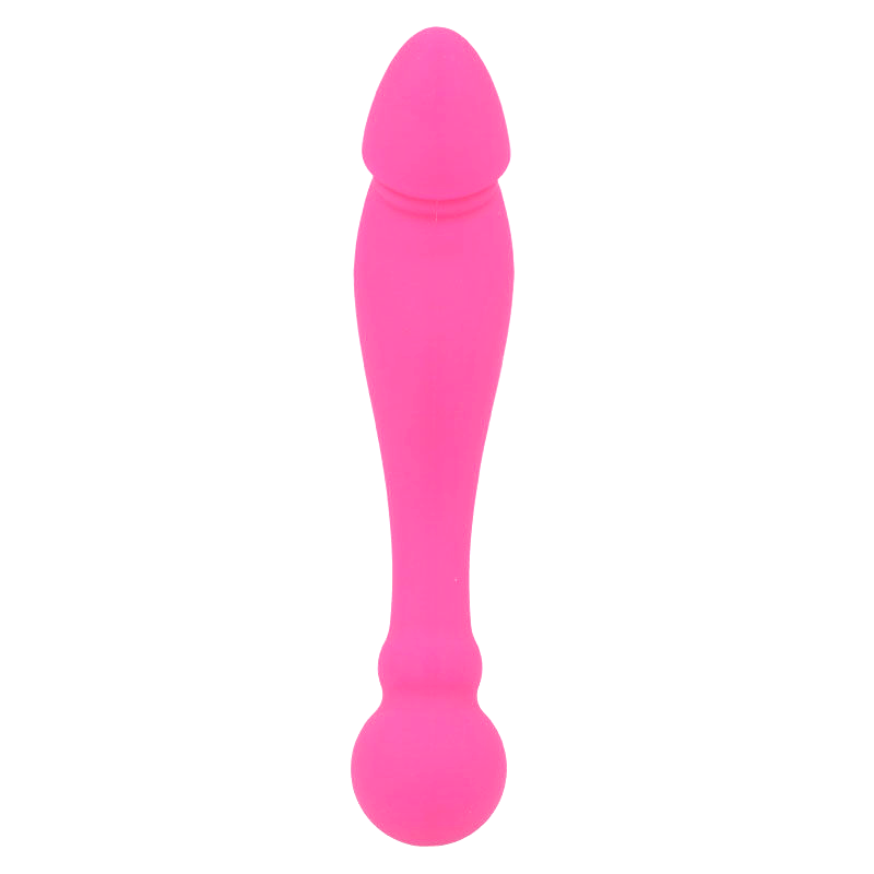 INTENSE - SILICONE RICK vibromasseur double rose