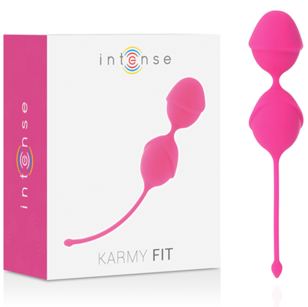 INTENSE – KARMY FIT boules de Geisha silicone fuchsia