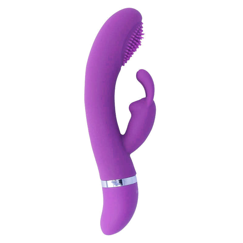 INTENSE - vibromasseur oscillant SUSY silicone lapin violet