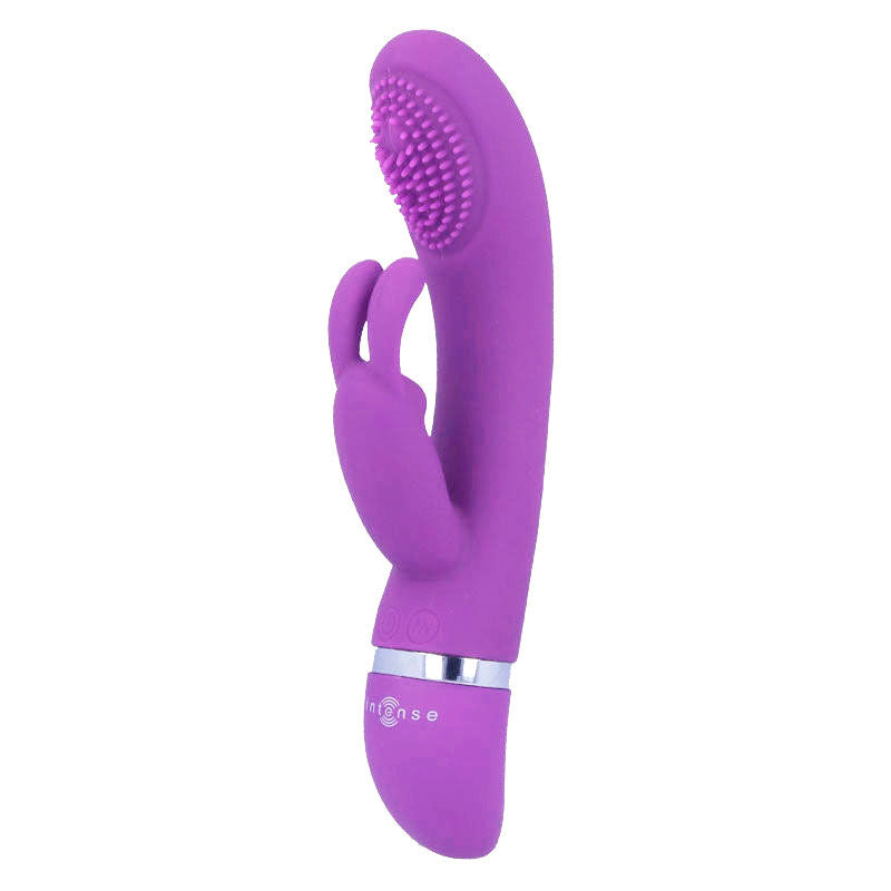 INTENSE - vibromasseur oscillant SUSY silicone lapin violet