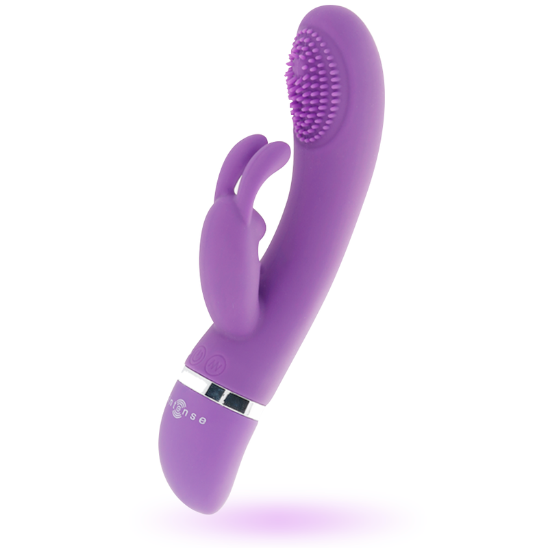 INTENSE - vibromasseur oscillant SUSY silicone lapin violet