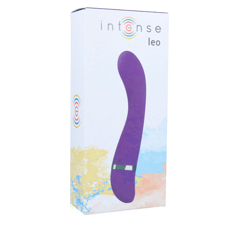 INTENSE - vibromasseur LEO violet silicone luxe