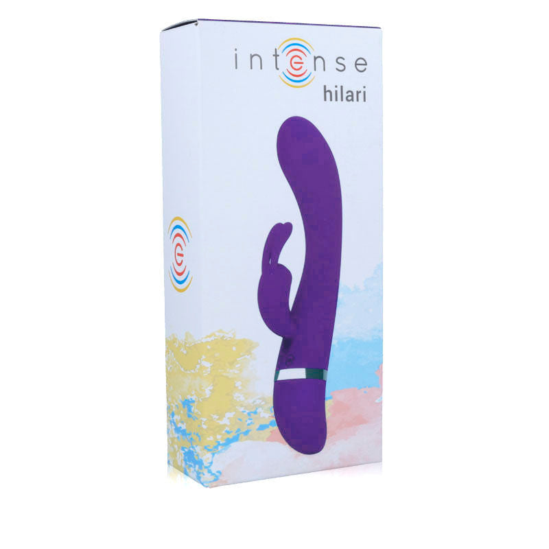 INTENSE - vibromasseur HILARI violet silicone luxe