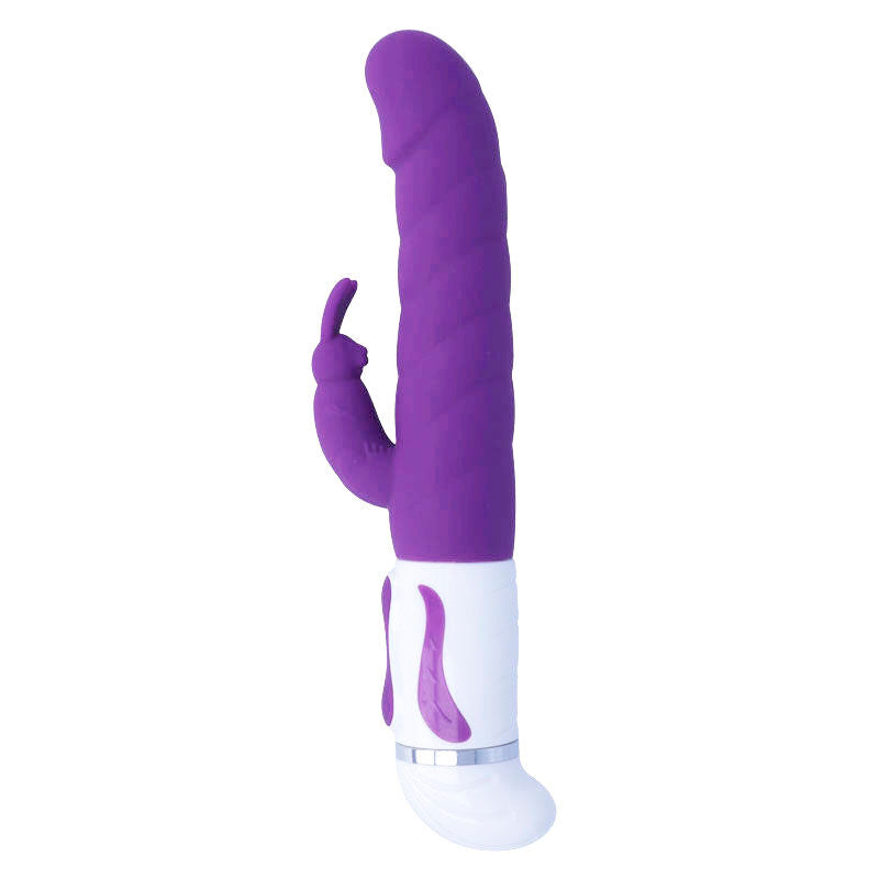 INTENSE - vibromasseur BOBBLE avec rotation silicone violet