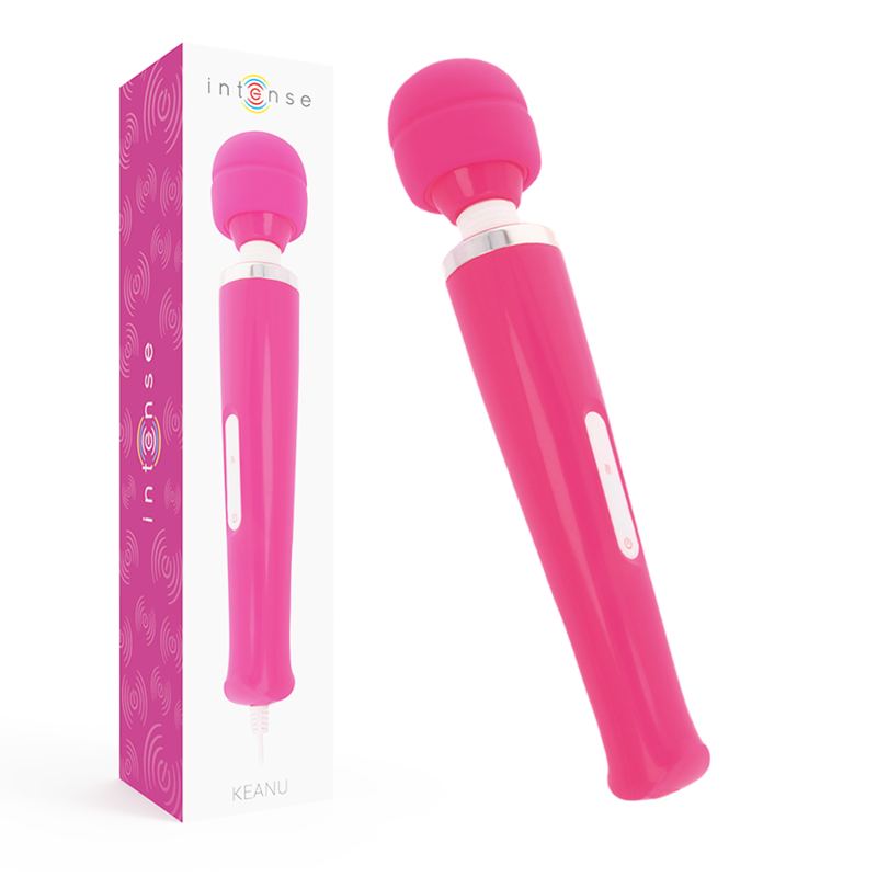 INTENSE - vibromasseur KEANU de type wand rose