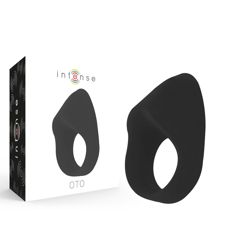 INTENSE - anneau pénien vibrant rechargeable noir OTO