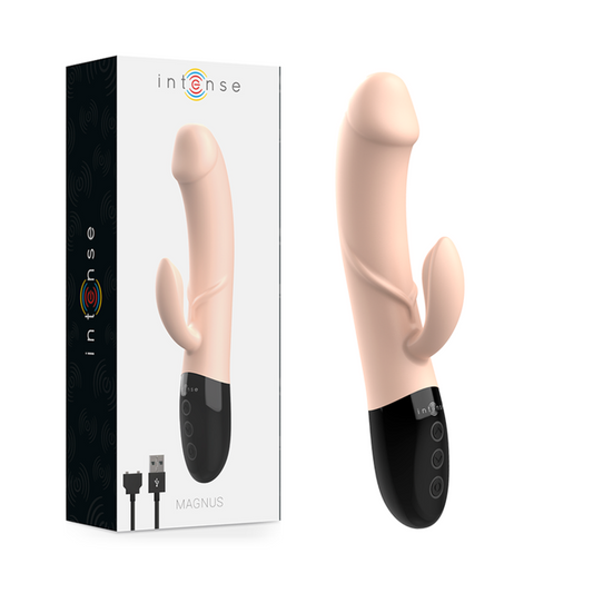 INTENSE - vibromasseur rechargeable réaliste MAGNUS double