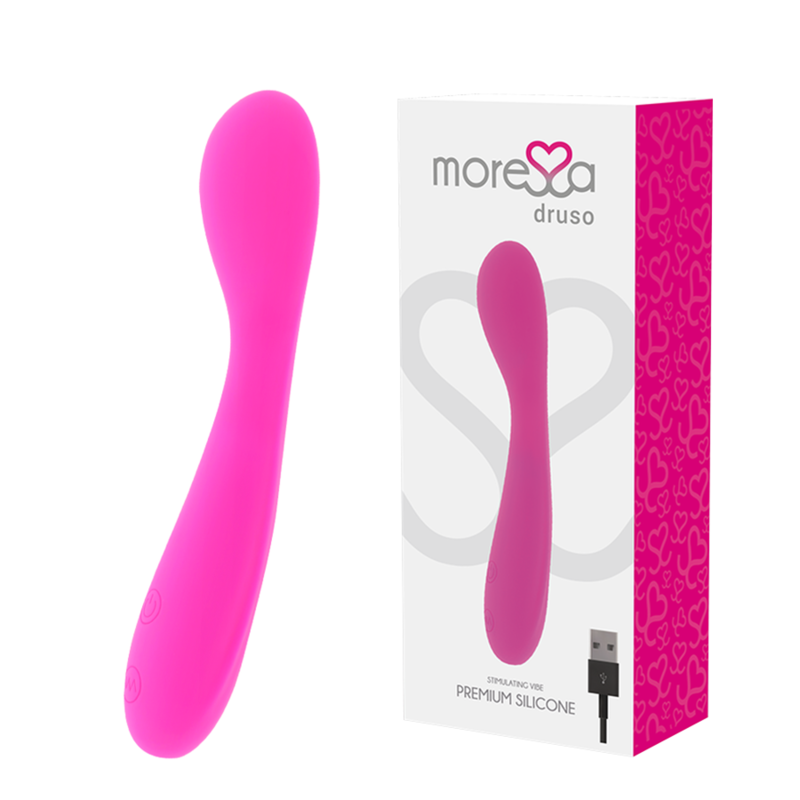 MORESSA – DRUSO vibromasseur rechargeable en silicone premium