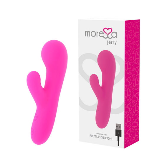 MORESSA – JERRY vibromasseur rechargeable en silicone premium