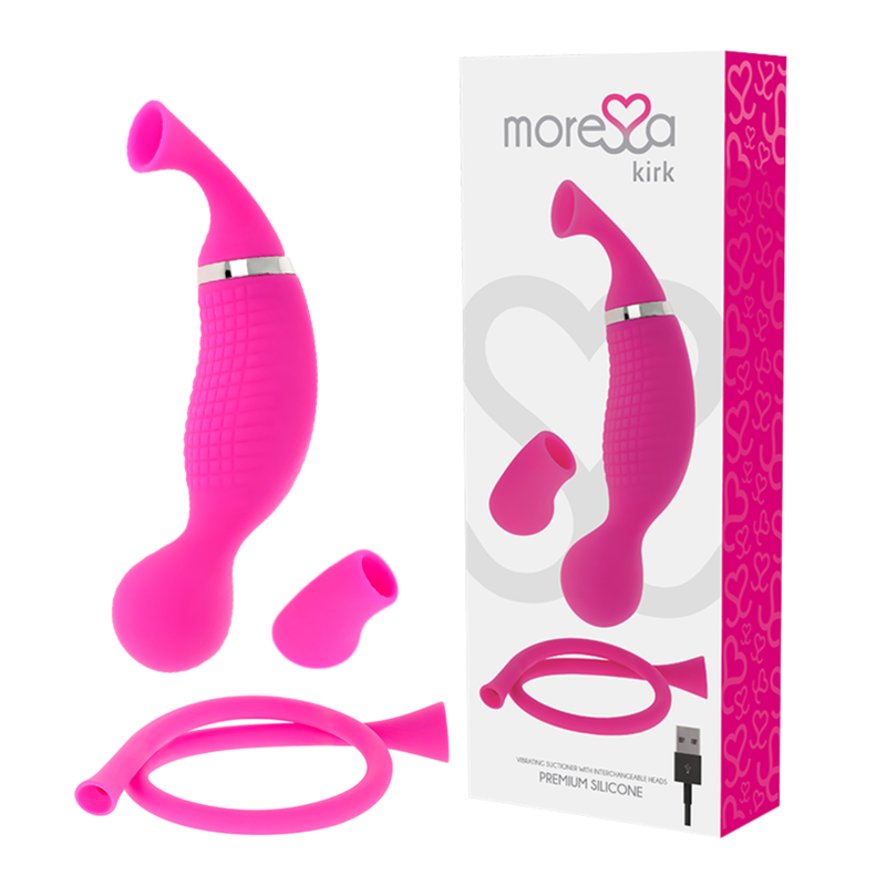 MORESSA - KIRK vibromasseur rechargeable en silicone premium