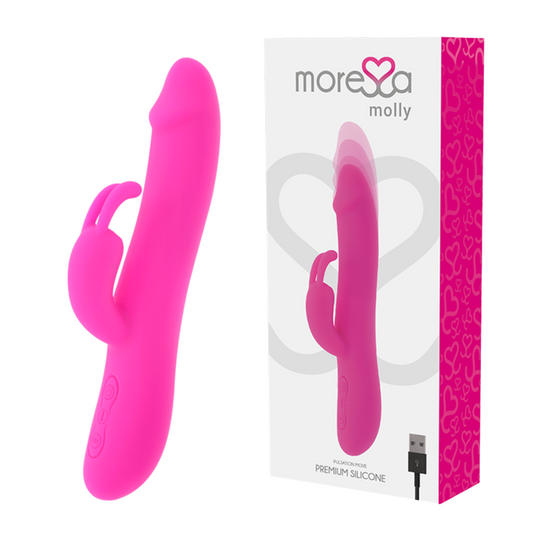 MORESSA - MOLLY vibromasseur rechargeable en silicone premium