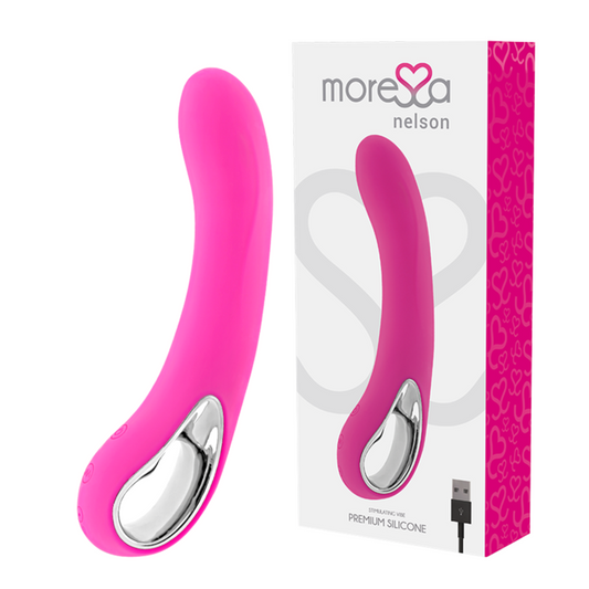 MORESSA – NELSON vibromasseur rechargeable en silicone premium