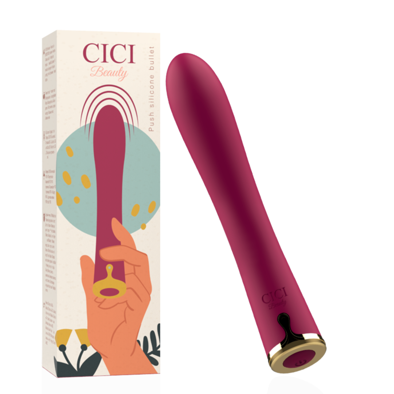 CICI BEAUTY - premium mini vibromasseur en silicone