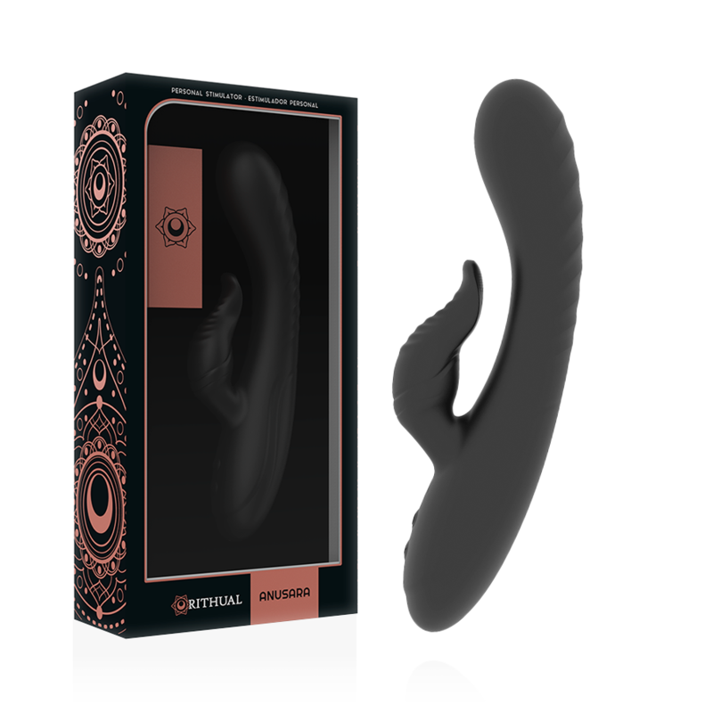 RITHUAL – ANUSARA vibromasseur lapin rechargeable double moteur