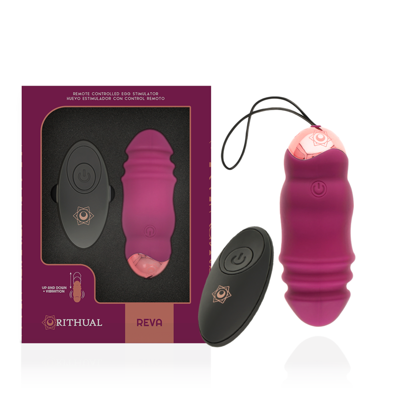 RITHUAL – REVA oeuf vibrant télécommandé up&down (mouvement haut et bas) + vibration