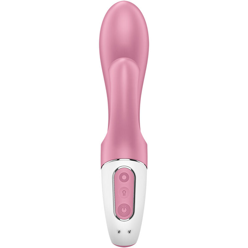 SATISFYER – AIR PUMP BUNNY 2, vibromasseur lapin gonflable rose