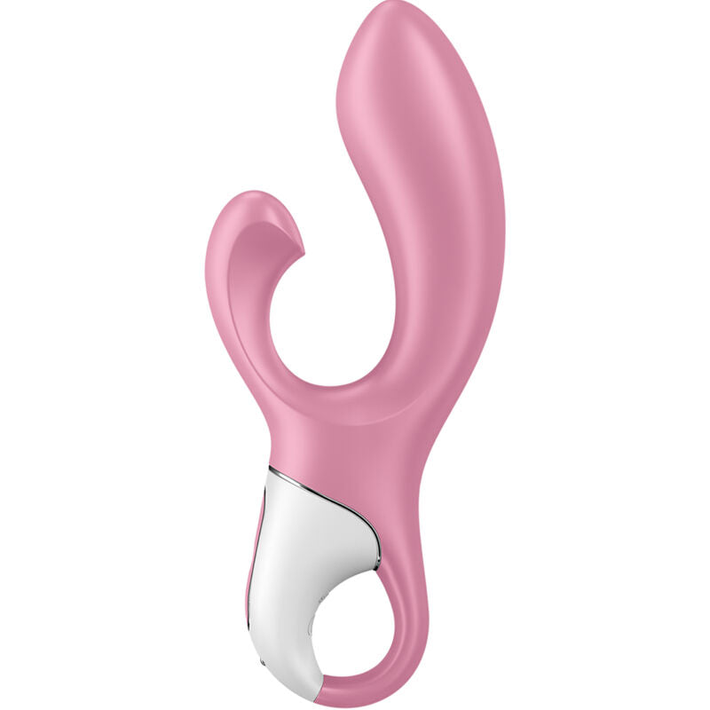 SATISFYER – AIR PUMP BUNNY 2, vibromasseur lapin gonflable rose