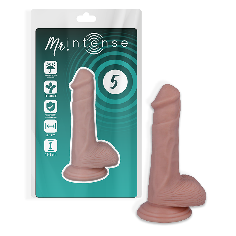 MR. INTENSE - 5 gode pénis réaliste 16.5 cm -o- 3.5 cm