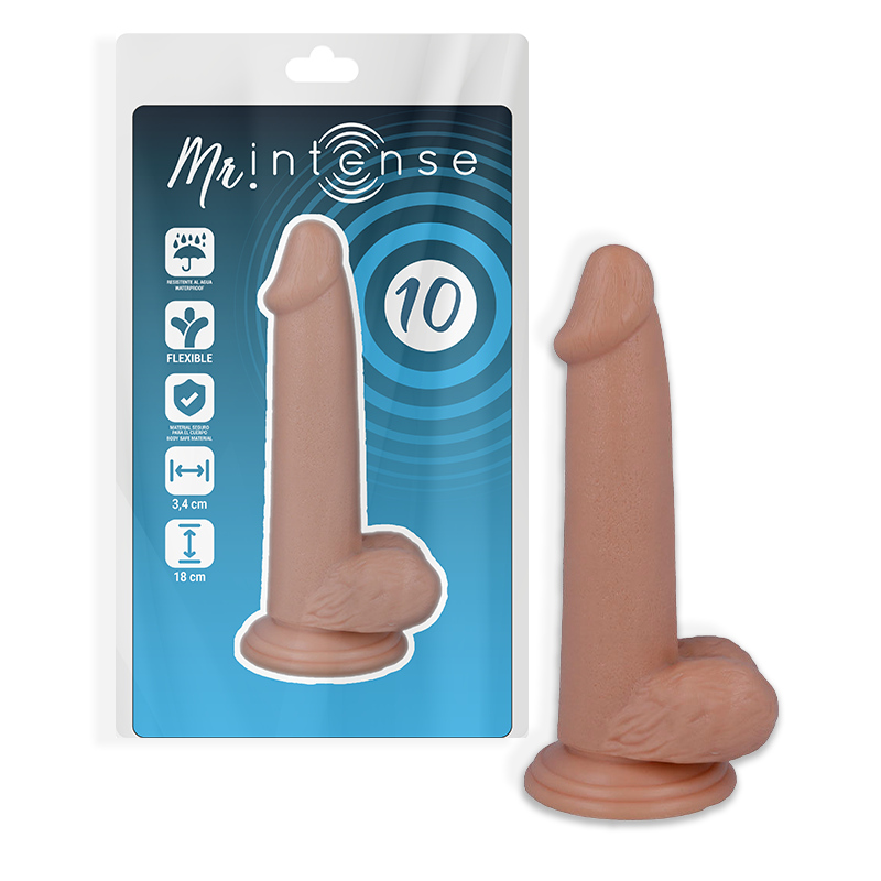 MR. INTENSE - 10 gode pénis réaliste 18 cm -o- 3.4 cm