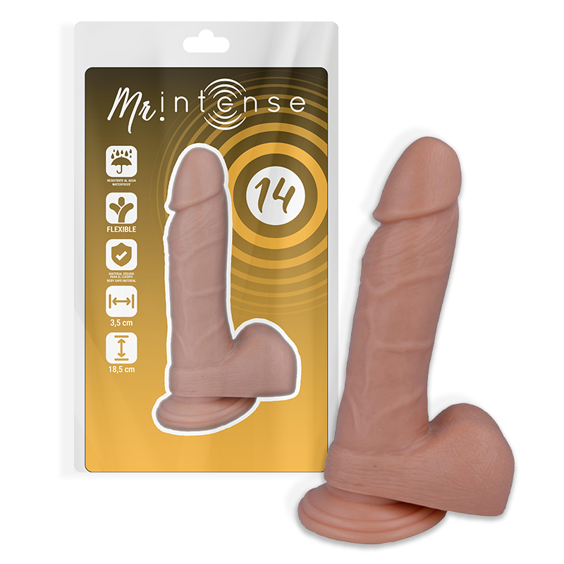 MR. INTENSE - 14 gode pénis réaliste 18.5 cm -o- 3.8 cm