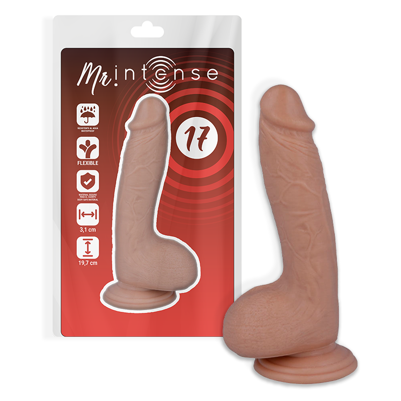 MR. INTENSE - 17 gode pénis réaliste 19.7 cm -o- 4.1 cm