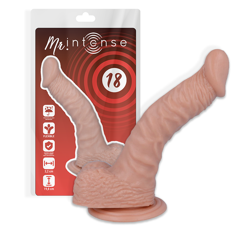 MR. INTENSE - 18 gode pénis réaliste 19.8 cm -o- 3.2 cm