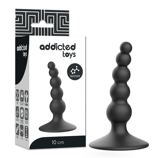 ADDICTED TOYS - plug anal 10 cm noir