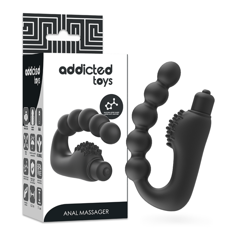 ADDICTED TOYS - vibromasseur anal prostatique avec vibration