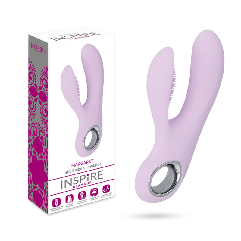 INSPIRE GLAMOUR - MARGARET vibromasseur lapin violet clair