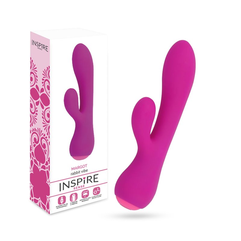 INSPIRE SENSE - MARGO vibromasseur lapin violet