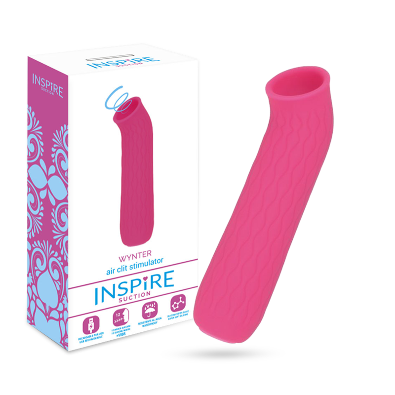 INSPIRE SUCTION - WYNTER stimulation clitoris par air pulsé rose