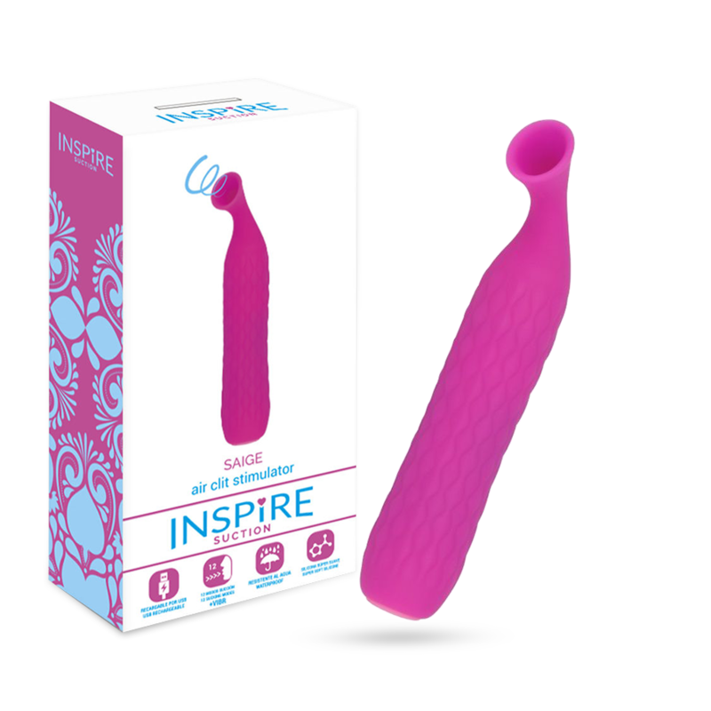 INSPIRE SUCTION - SAIGE stimulation clitoris par air pulsé violet