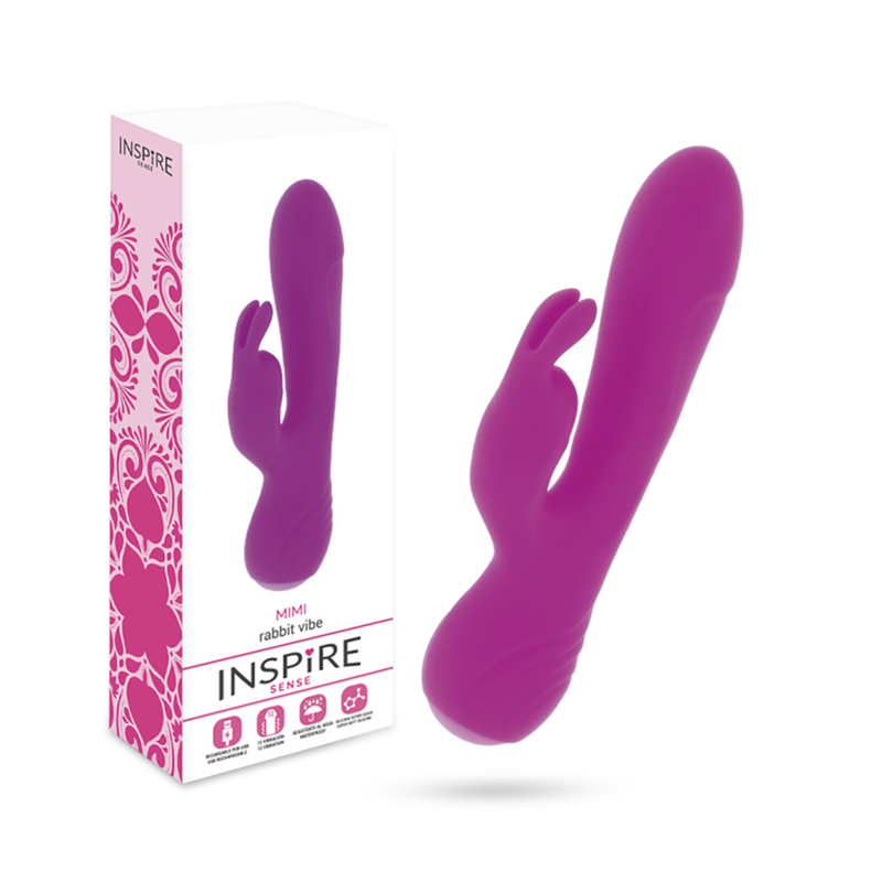 INSPIRE SENSE – MIMI vibromasseur lapin violet