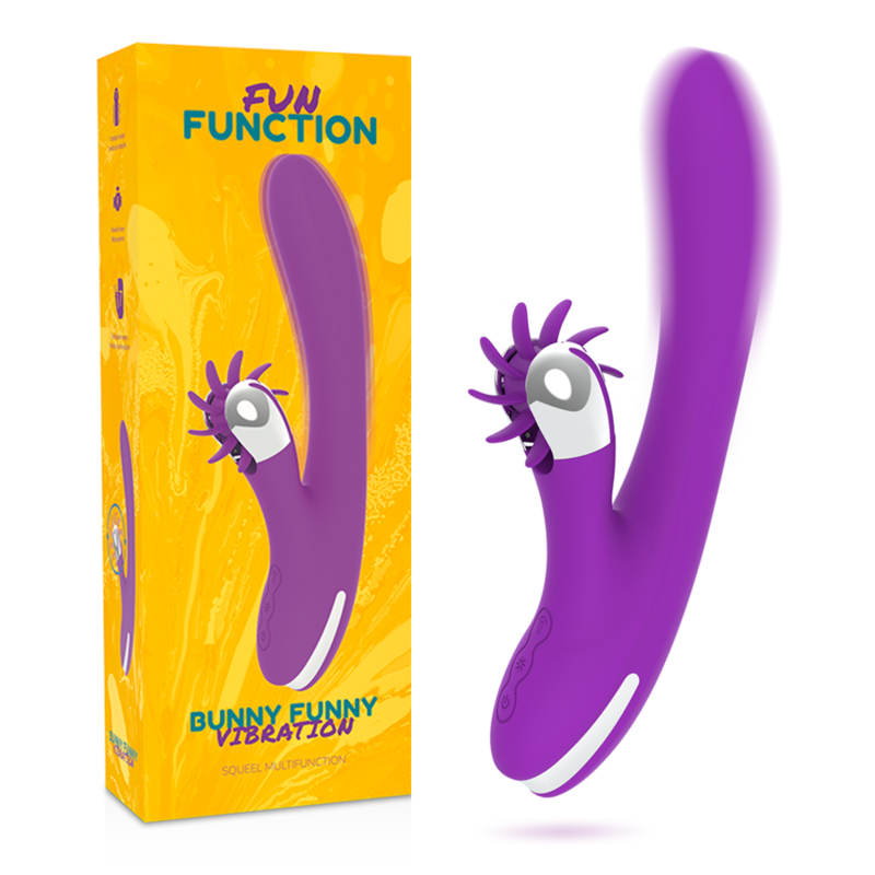 FUN FUNCTION – vibromasseur lapin BUNNY FUNNY WAVE